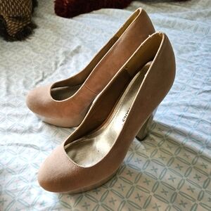 Just Fabulous 8.5 Nude Pumps